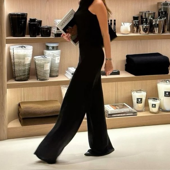 Tom Ford High Rise Wide Leg Pants Size M US8/IT44 - Picture 7 of 8